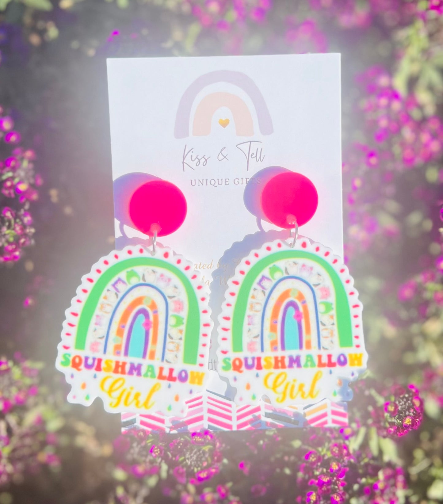 Squishmallow Girl Dangle Earrings