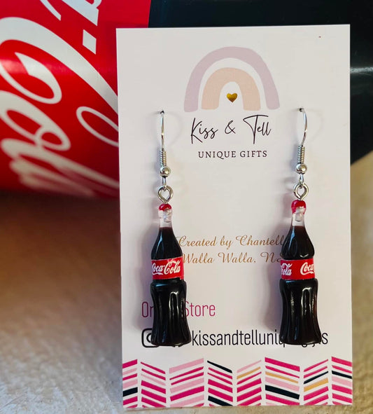 Coke Bottle Dangle Earrings