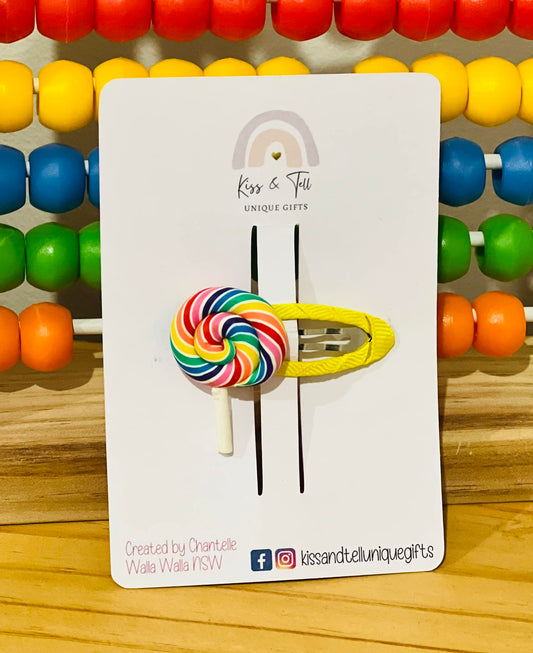 Lollipop Hair Clips