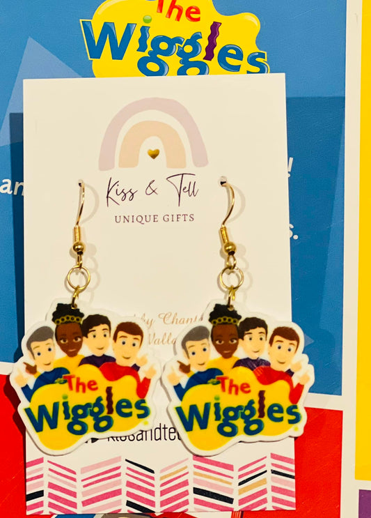 Wiggles Group Dangle Earrings