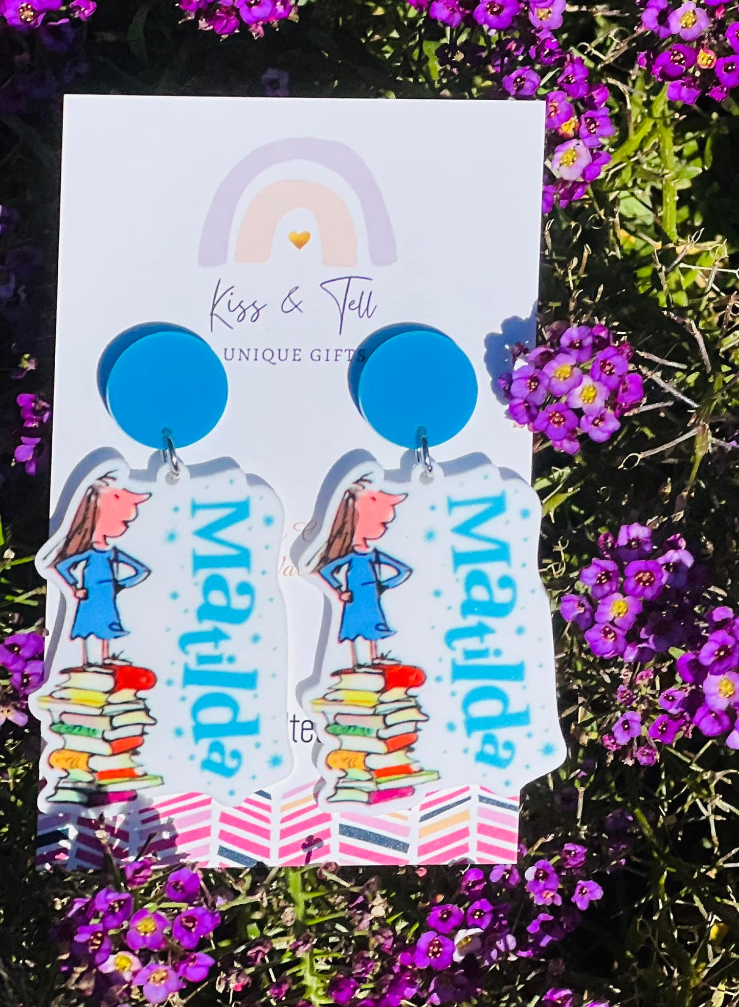 Matilda Book Character Drop Earrings