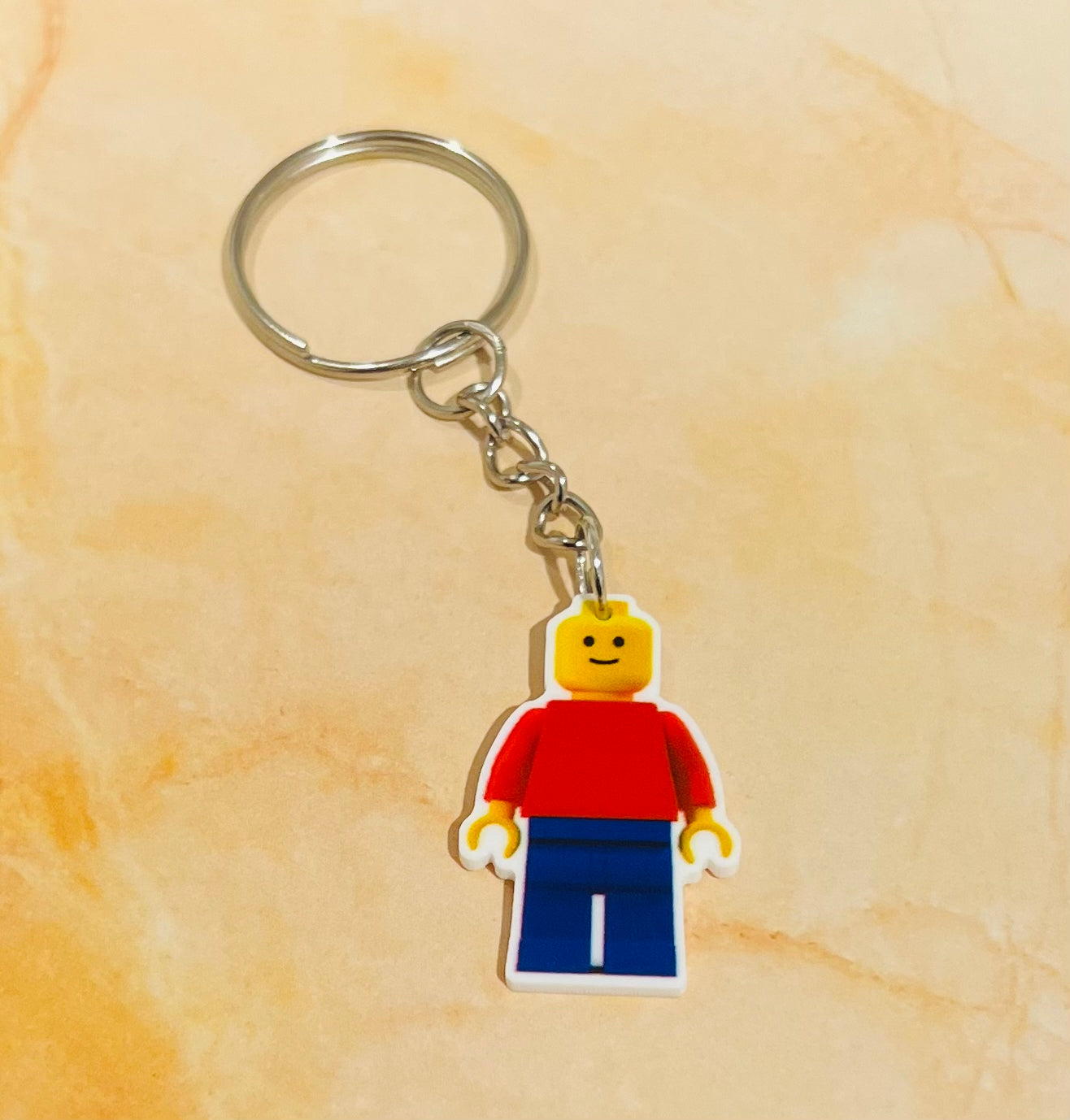 Lego Block Man Keyring