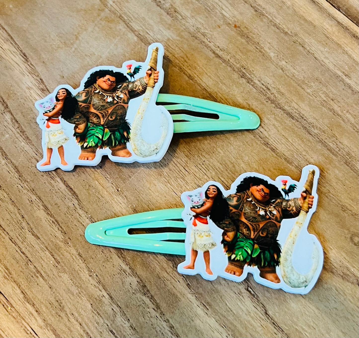 Moana Hair Clip Set