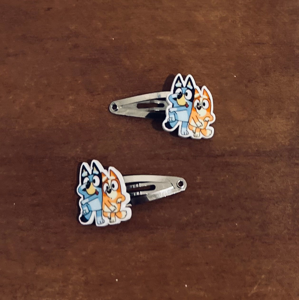 Small Bluey Hair Clip Sets