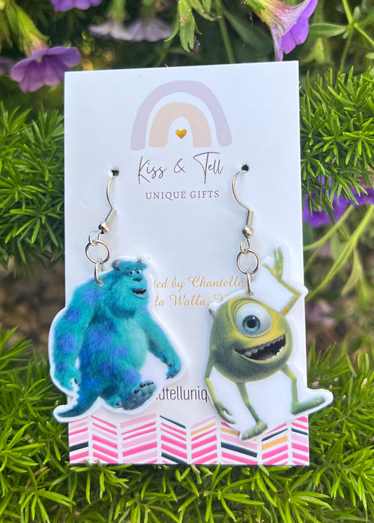 Monsters Dangle Earrings