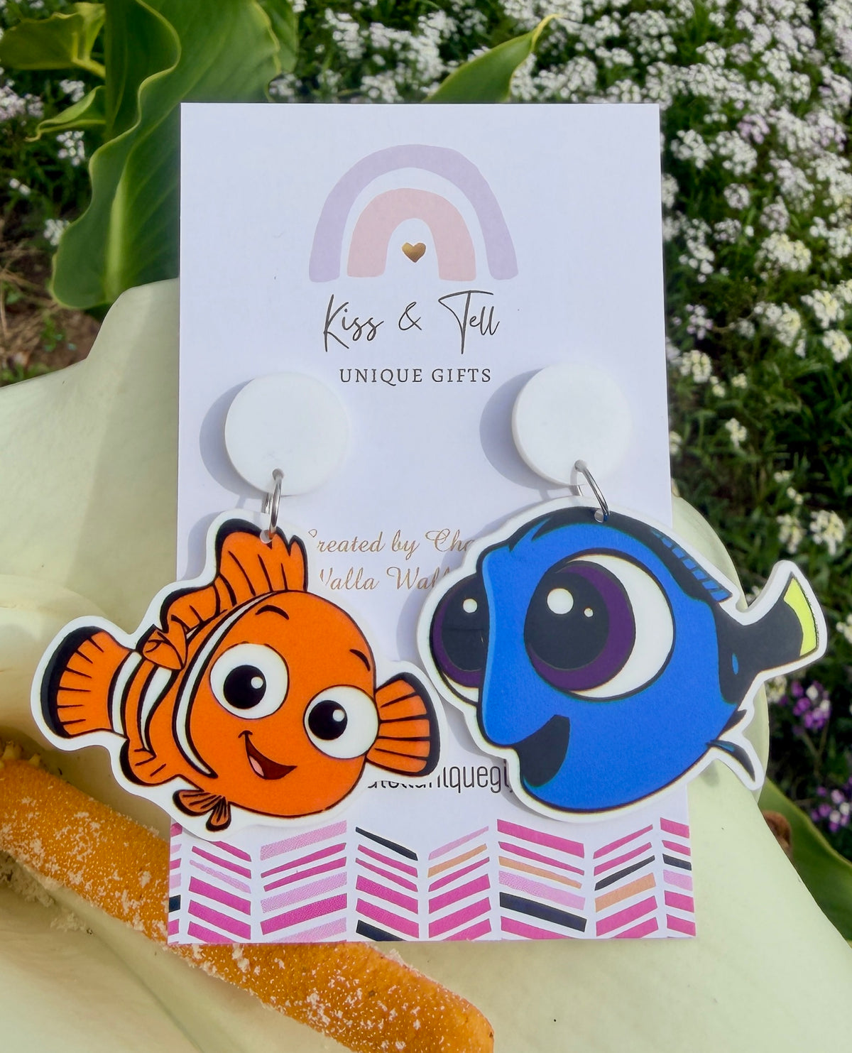 Cute Nemo & Dory Fish Dangle Earrings