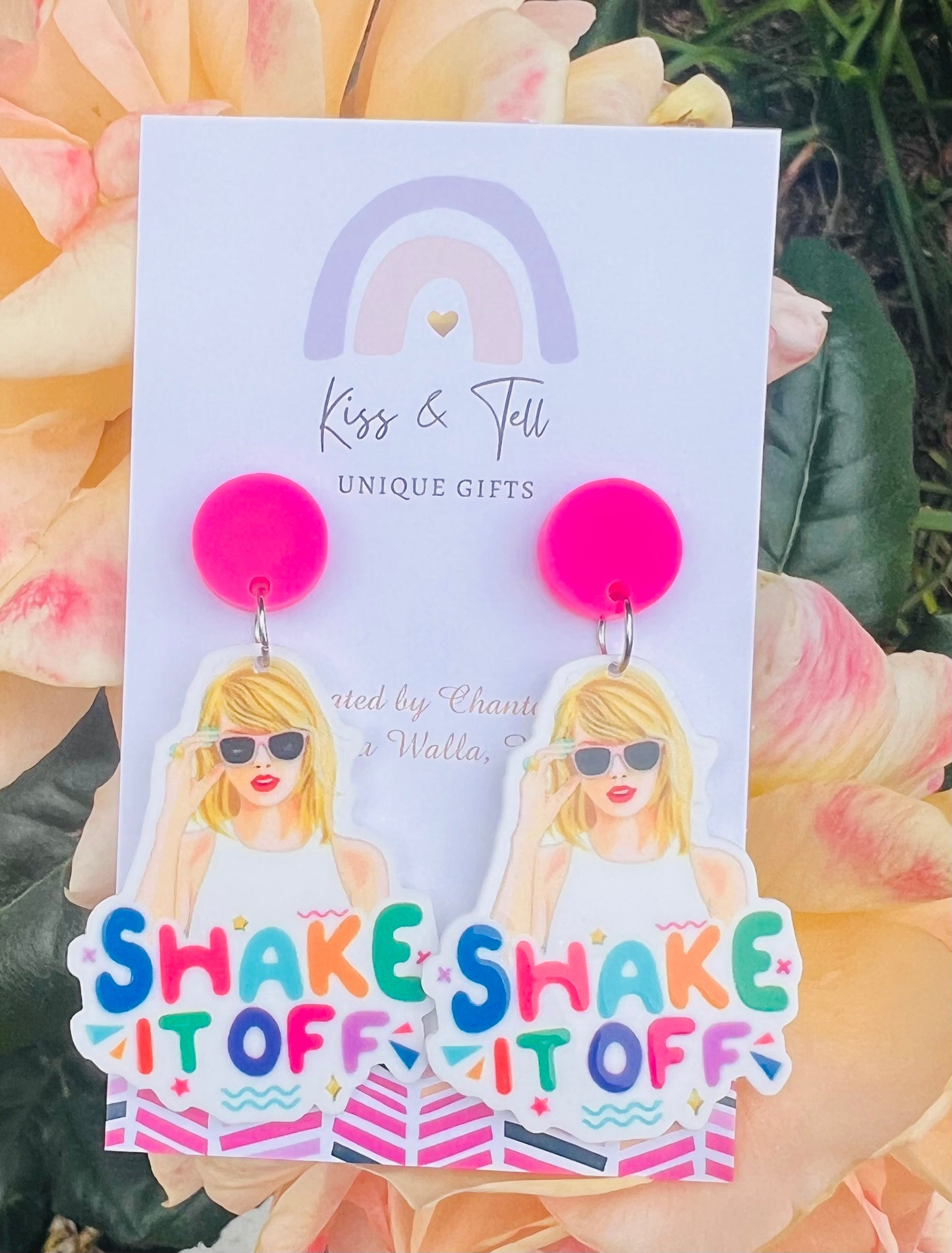 Taylor Swift Song Dangle Earrings