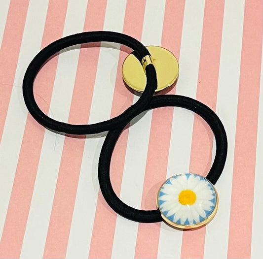 Daisy Flower Hair Tie