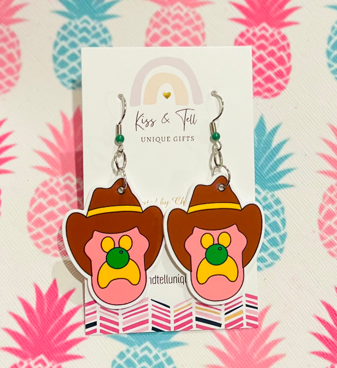 Bubble-O-Bill Dangle Earrings