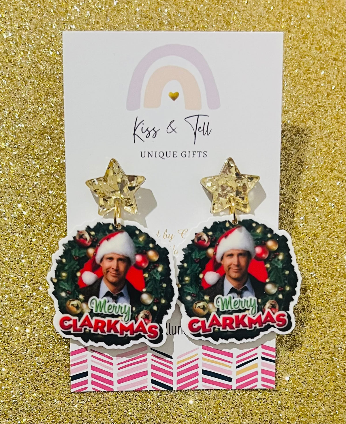 "Merry Clarkmas" Dangle Earrings