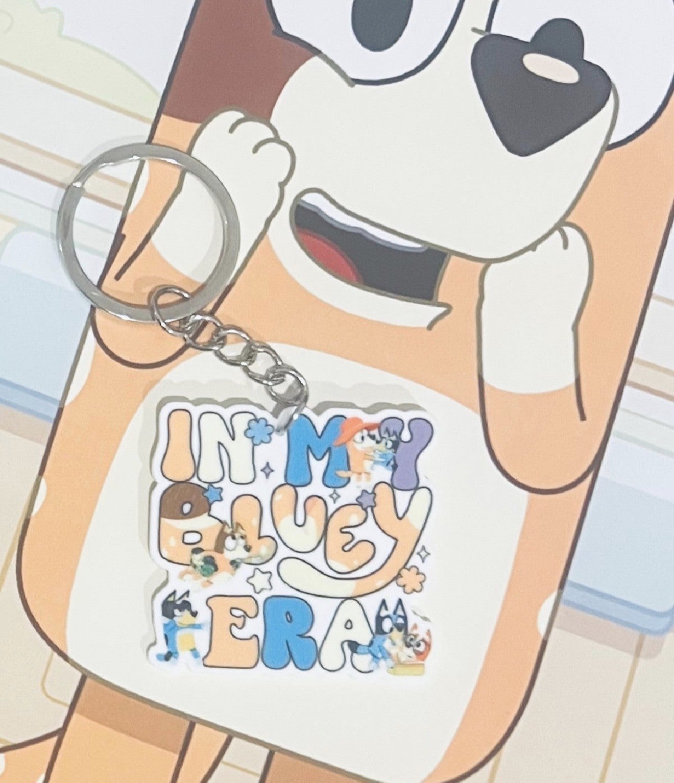 Bluey & Bingo Keyrings