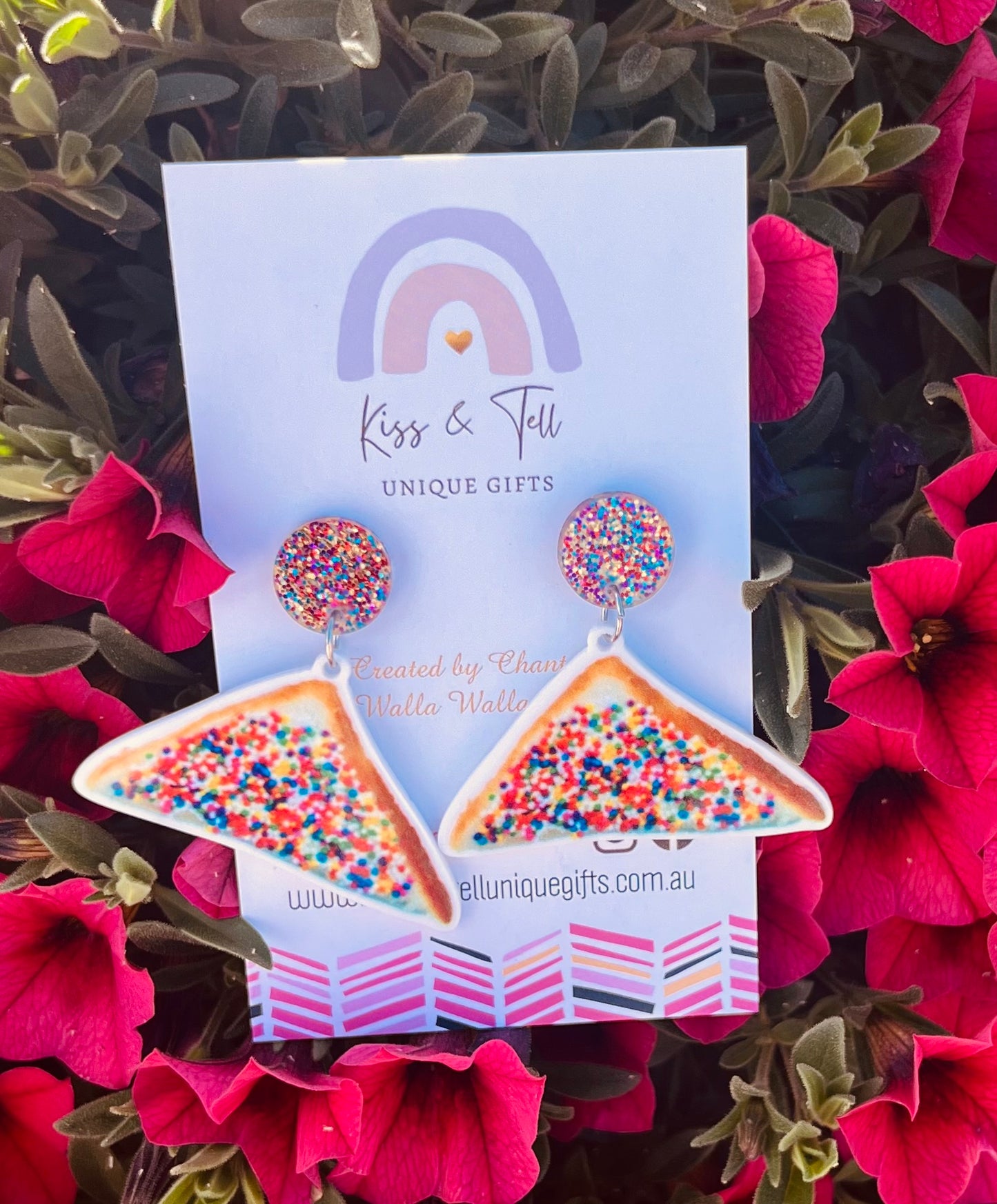 Fairy Bread Dangle Earrings