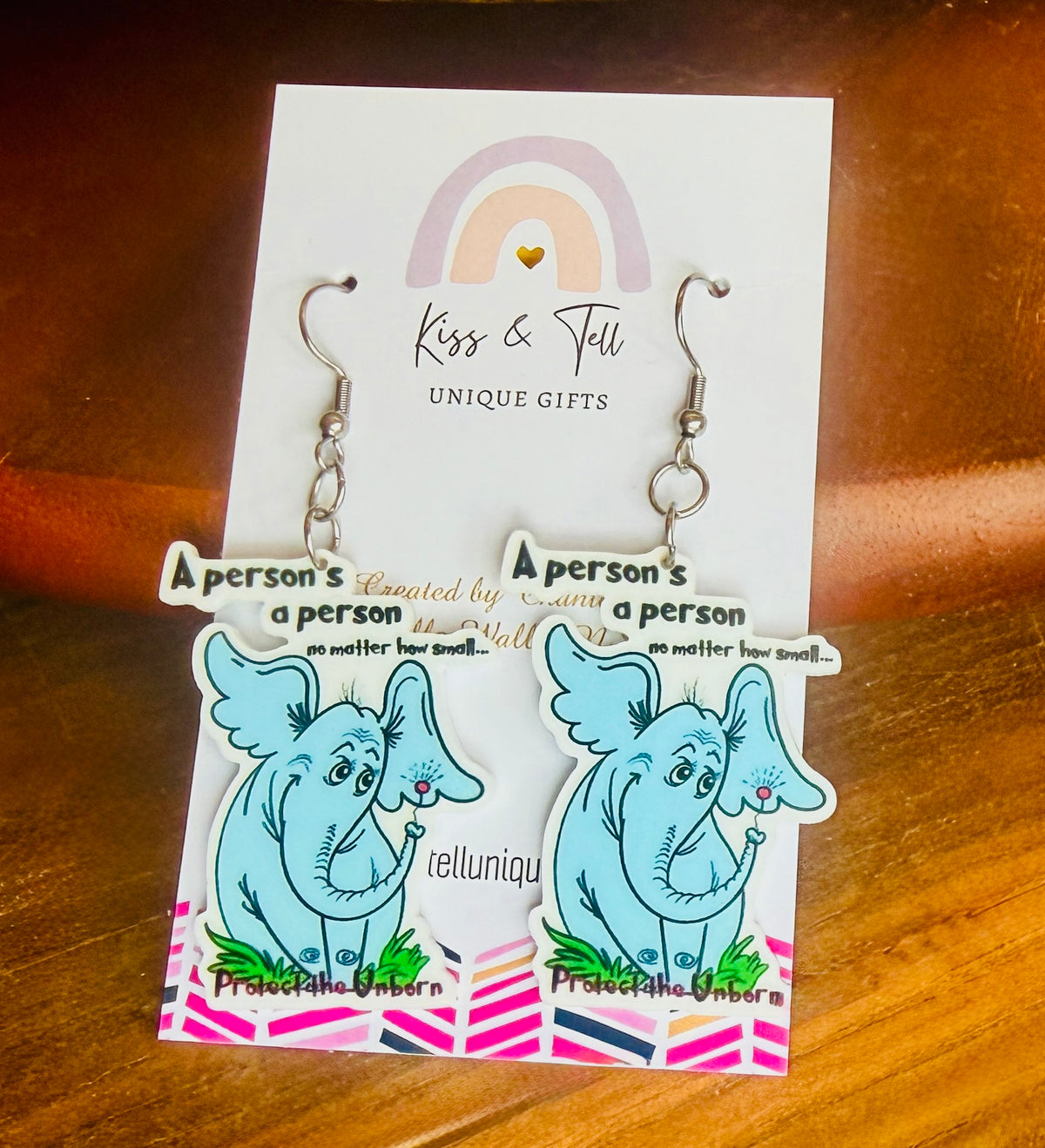 'Horton Hears A Who' Seuss Book Earrings
