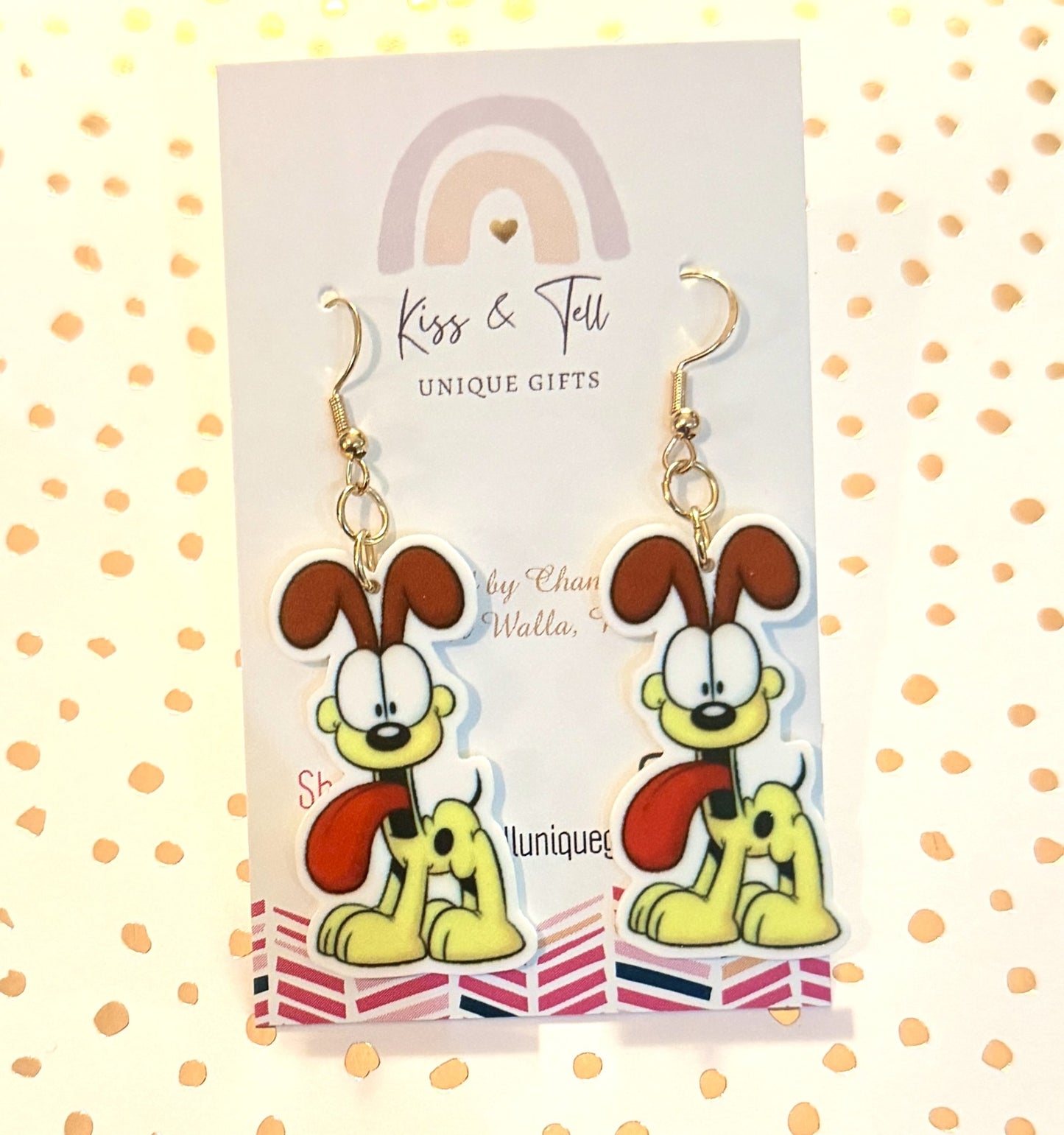 Garfield & Odie Dangle Earrings
