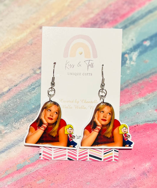 Lizzie Character Dangle Earrings