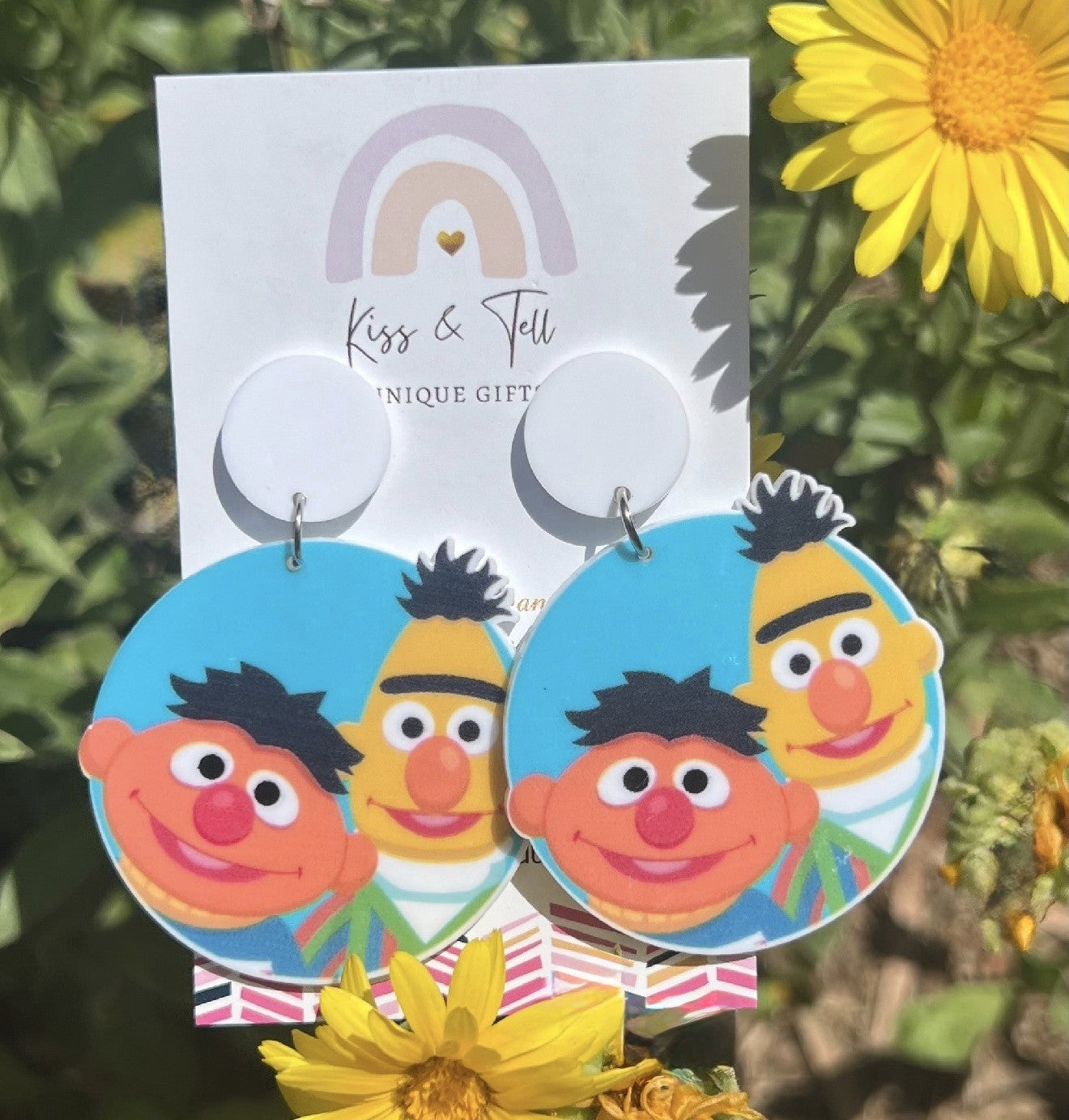 Sesame Street Characters Dangle Earrings