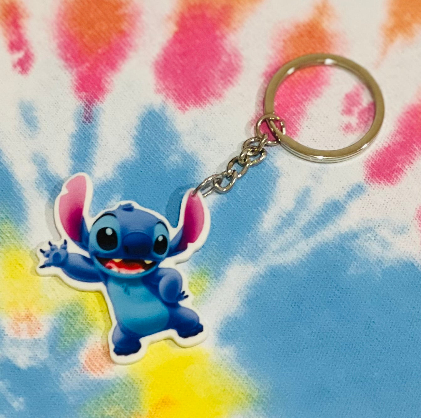 Stitch Character Keyring