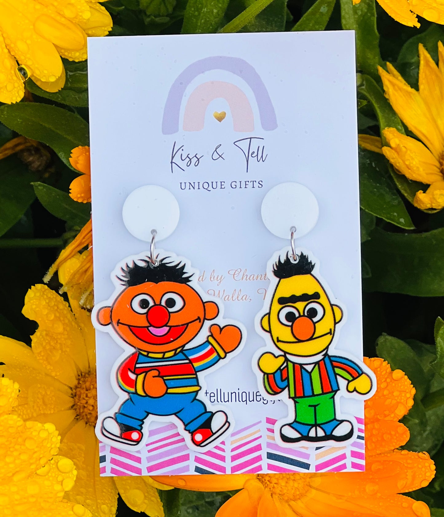 Sesame Street Dangle Earrings