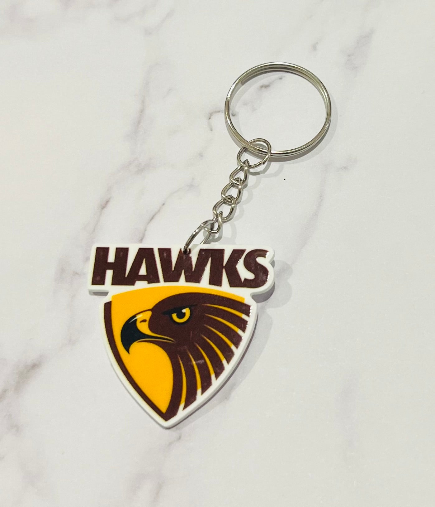 Hawks Team Keyring