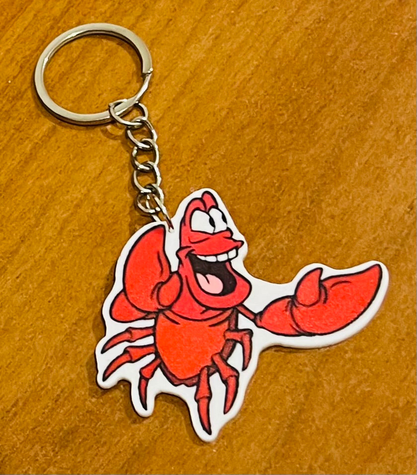 Sebastian Crab Keyring