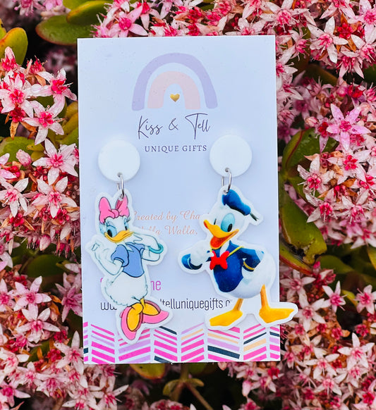 Daisy & Donald Duck Earrings