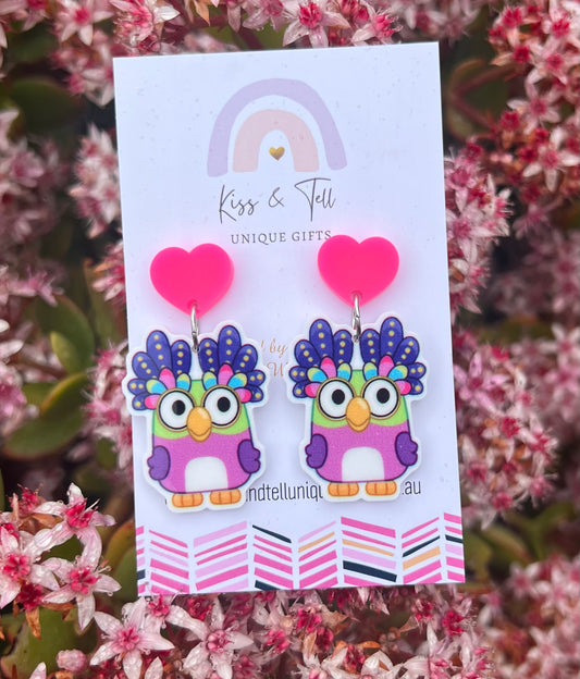 Chattermax (Bluey Toy) Dangle Earrings