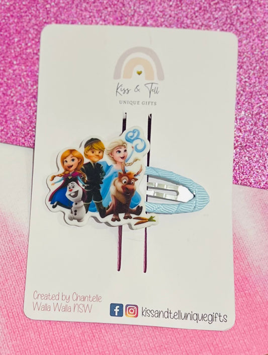 Frozen Characters Hair Clip