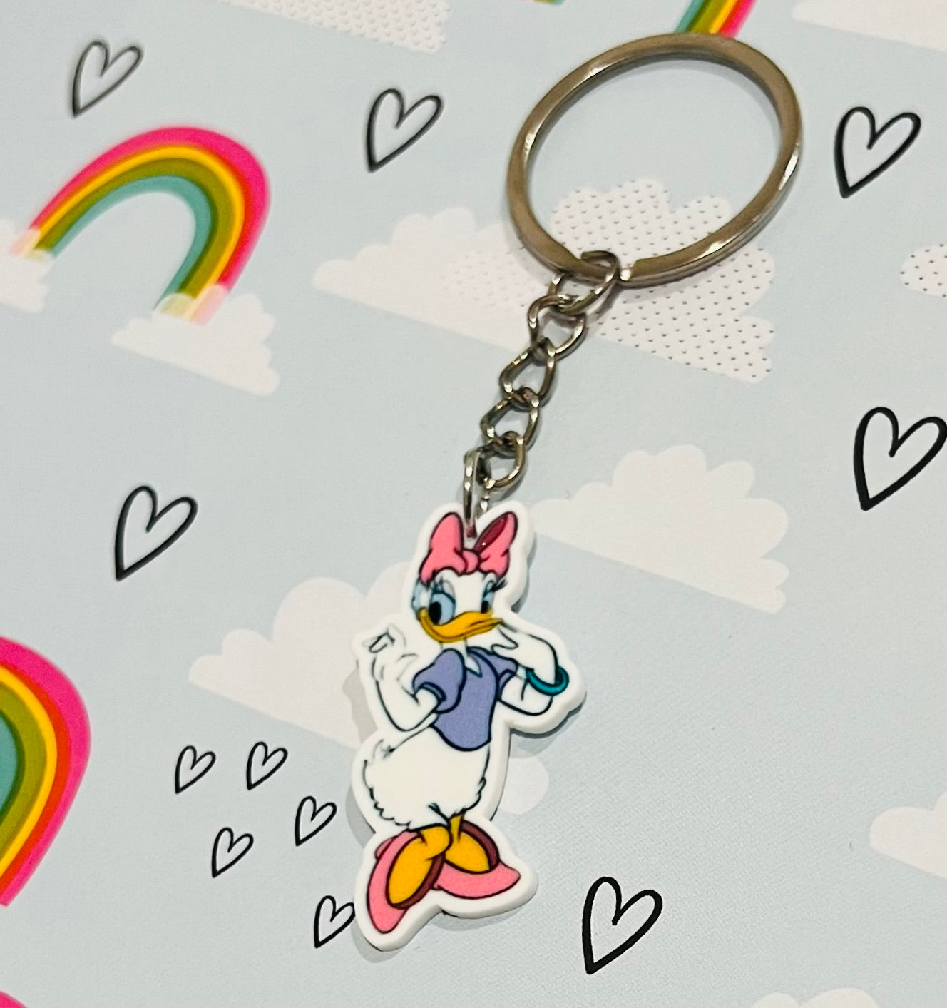 Daisy Duck Keyring