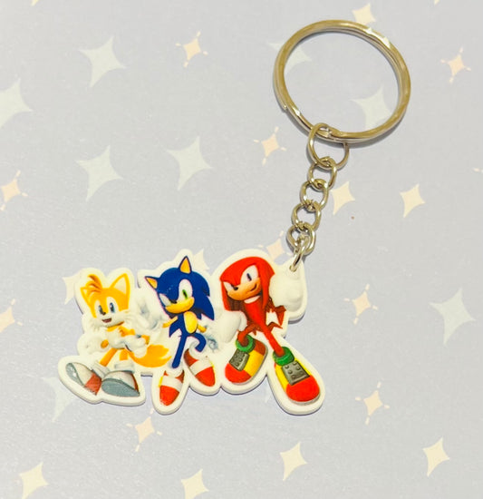 Sonic & Friends Keyring