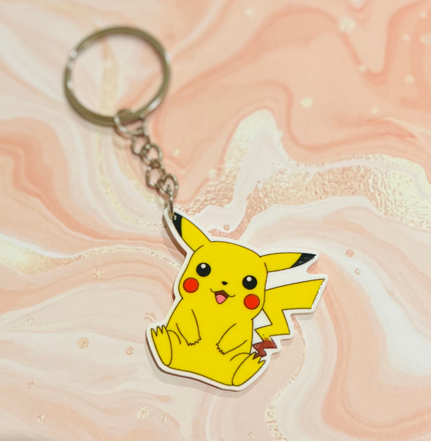 Pikachu Pokemon Character Keyring