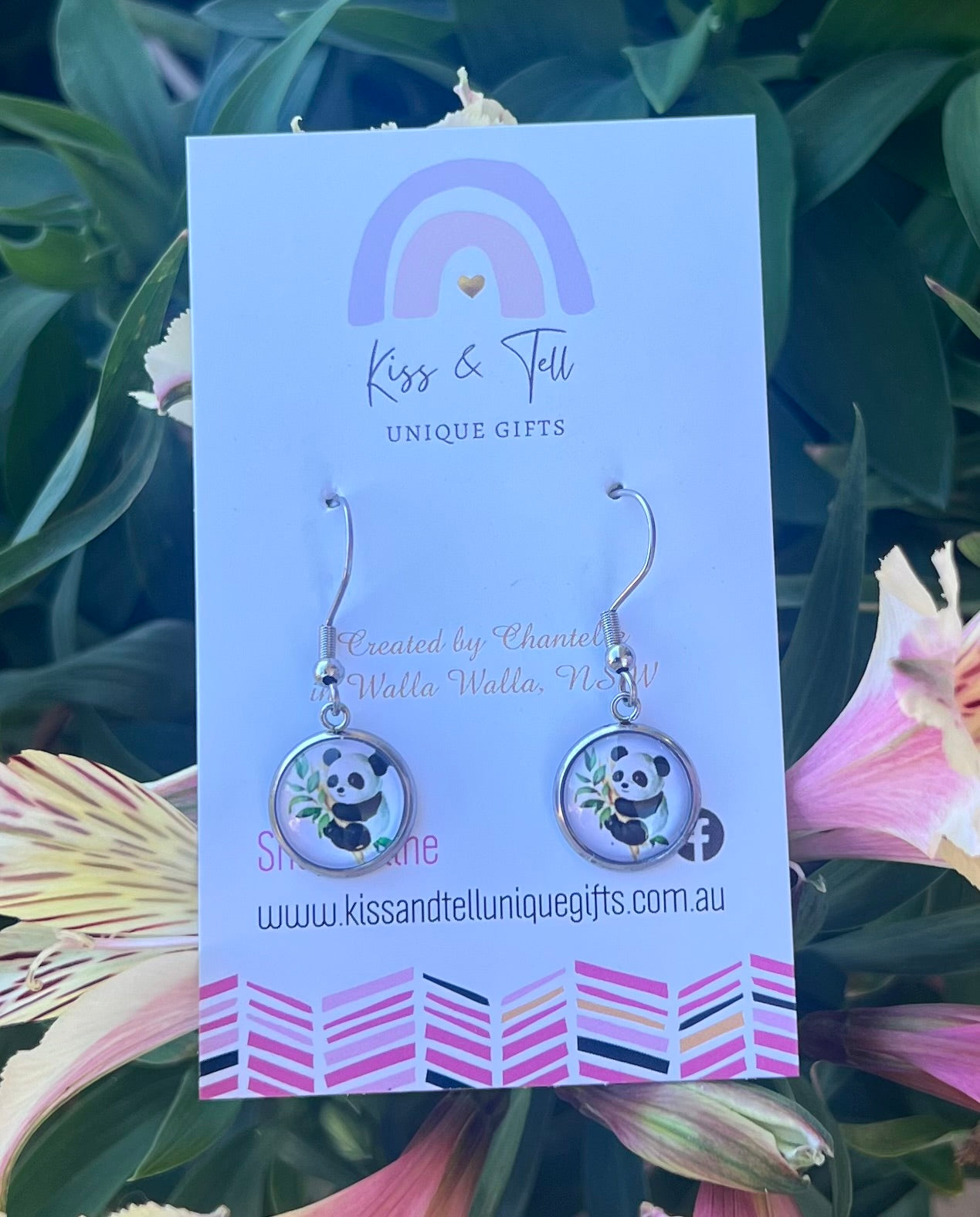 Panda Bear Earrings