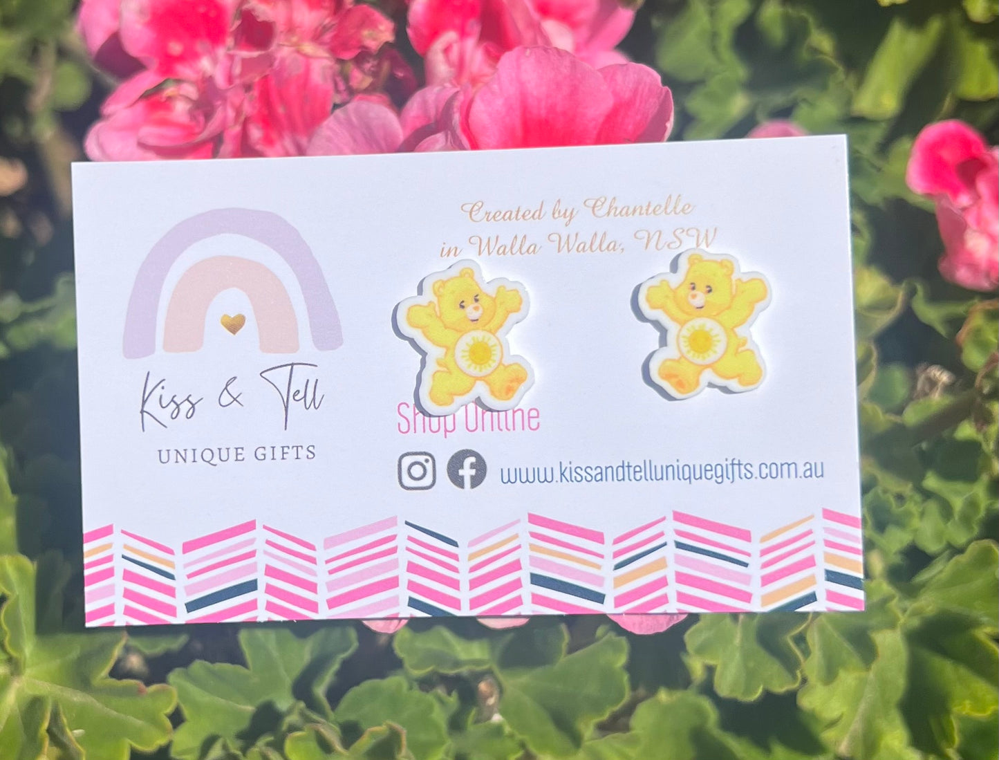 Care Bear Stud Earrings