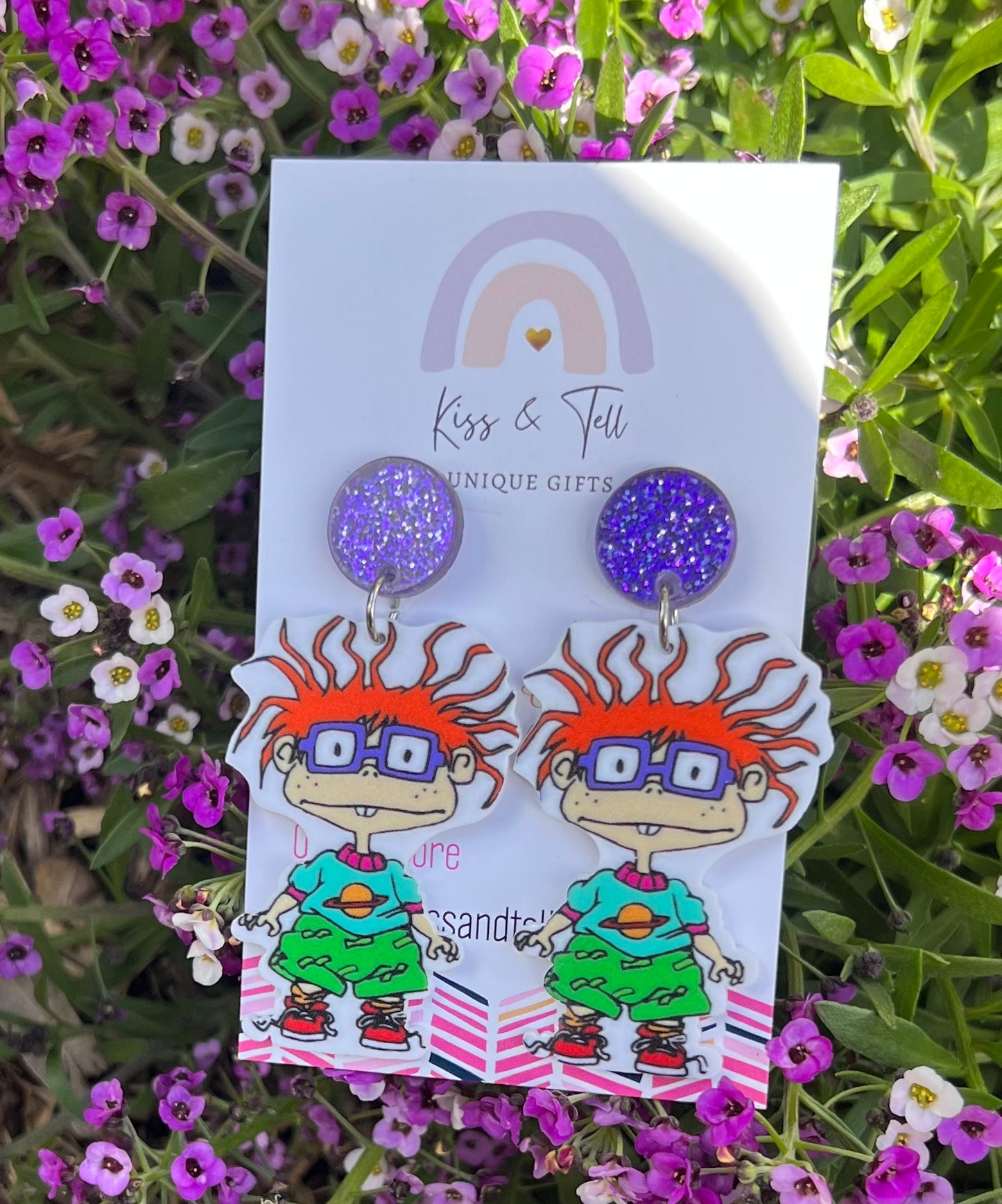 Rugrats Characters Dangle Earrings