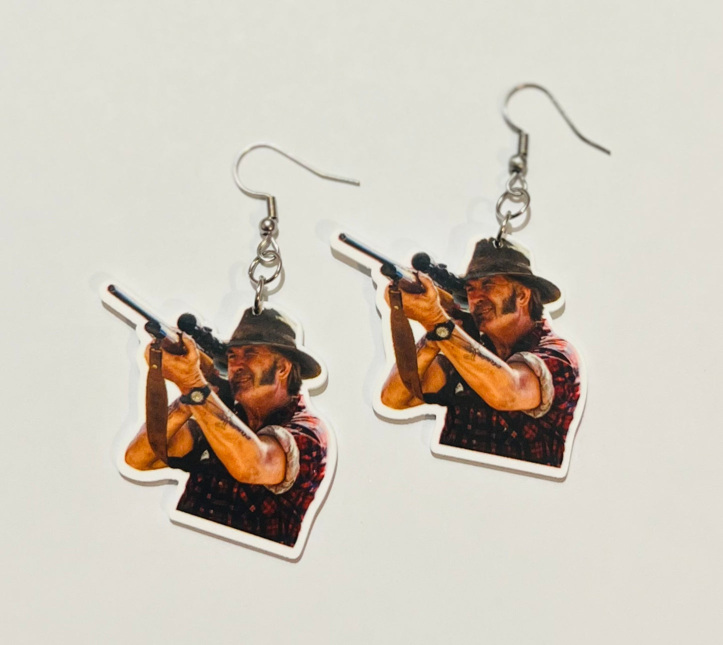 Wolf Creek Halloween Dangle Earrings