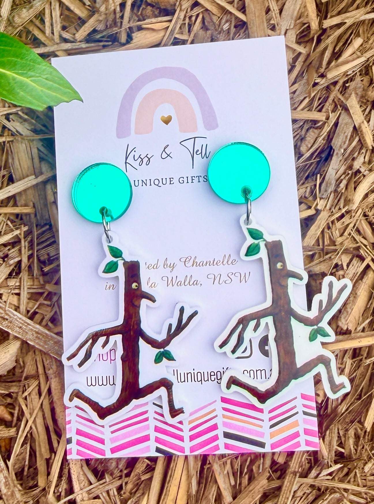 Stick Man Dangle Earrings