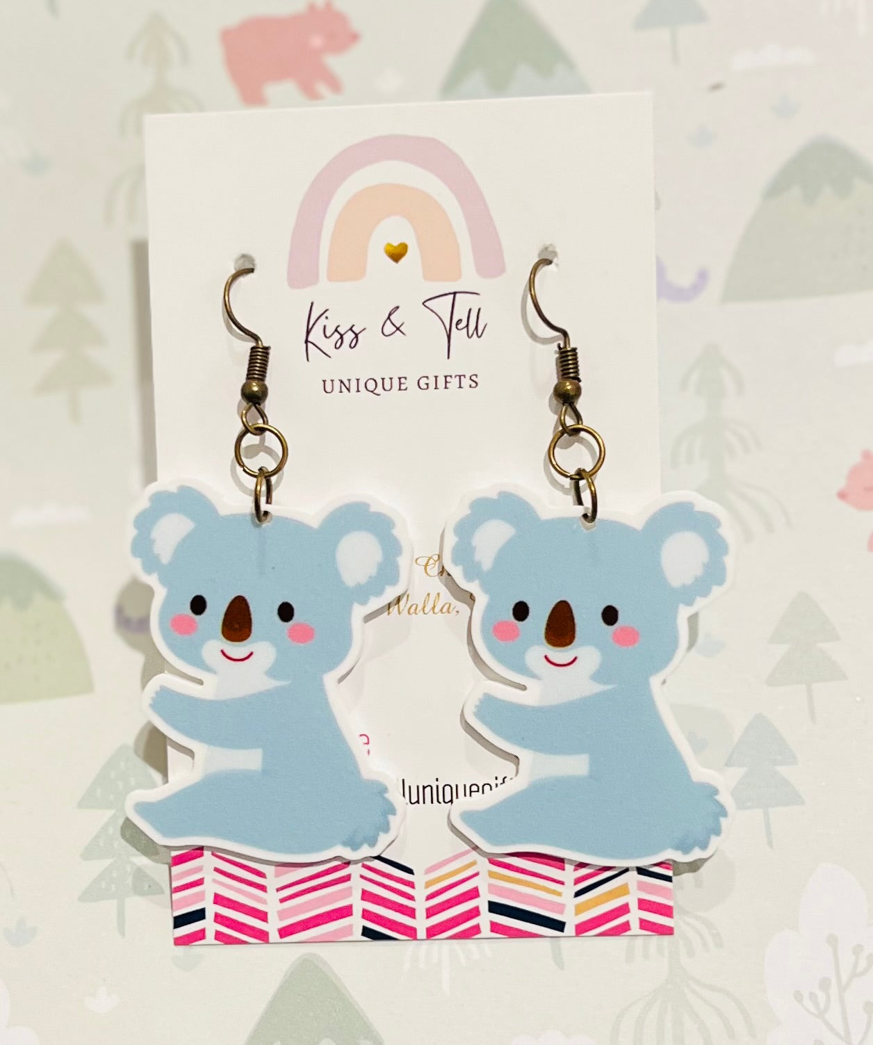 Koala Dangle Earrings