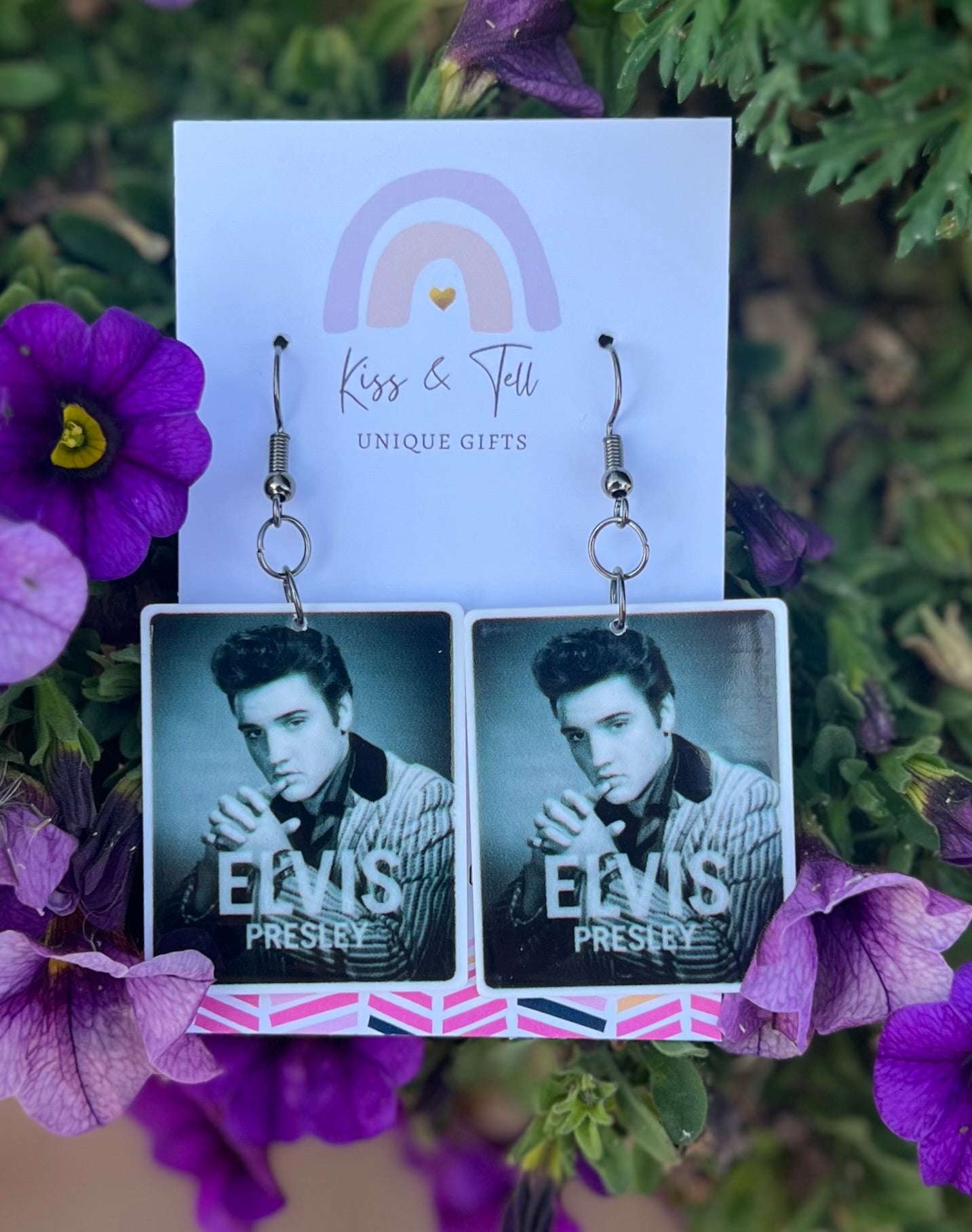 Elvis Dangle Earrings