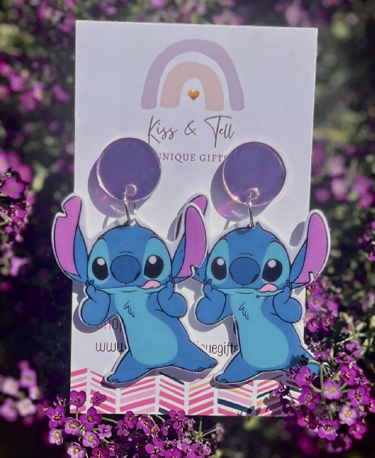 Stitch Character Dangle Earrings