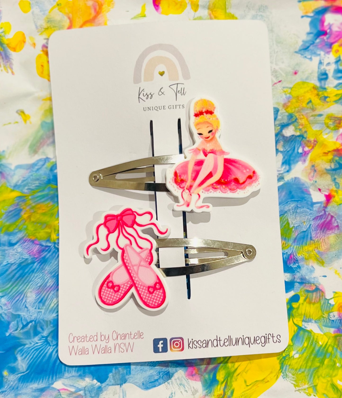 Ballerina Hair Clip Set