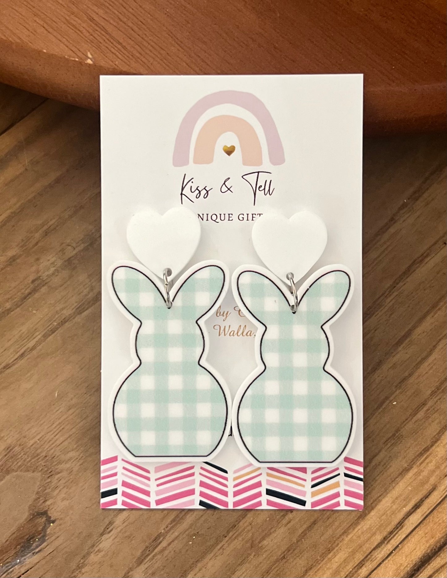 Pastel Bunny Dangle Earrings