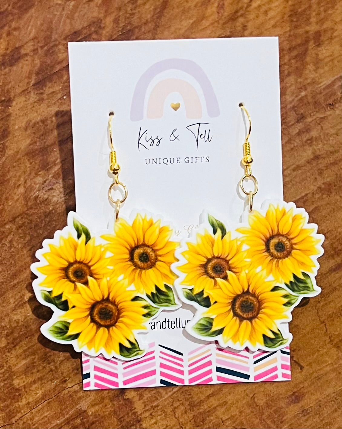 Sunflowers Dangle Earrings