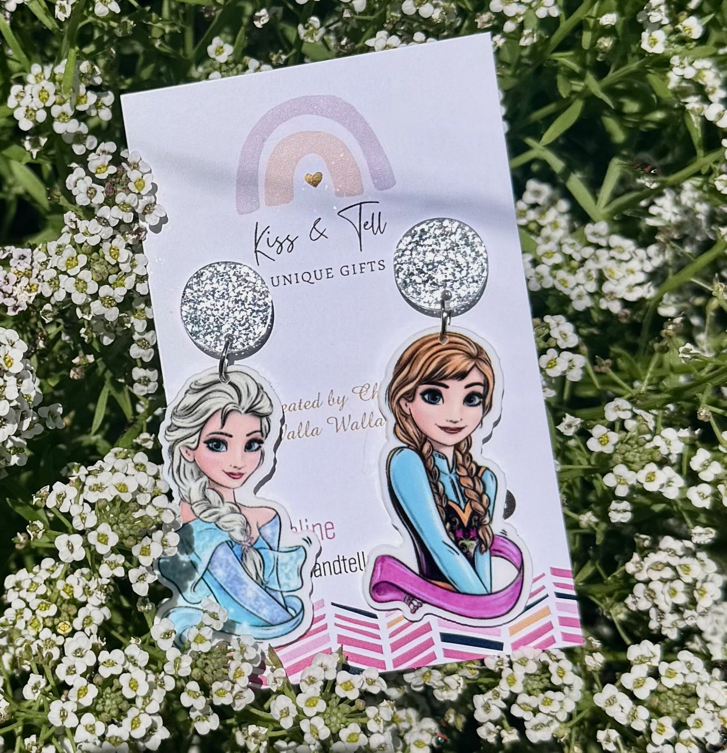 Elsa & Anna Dangle Earrings
