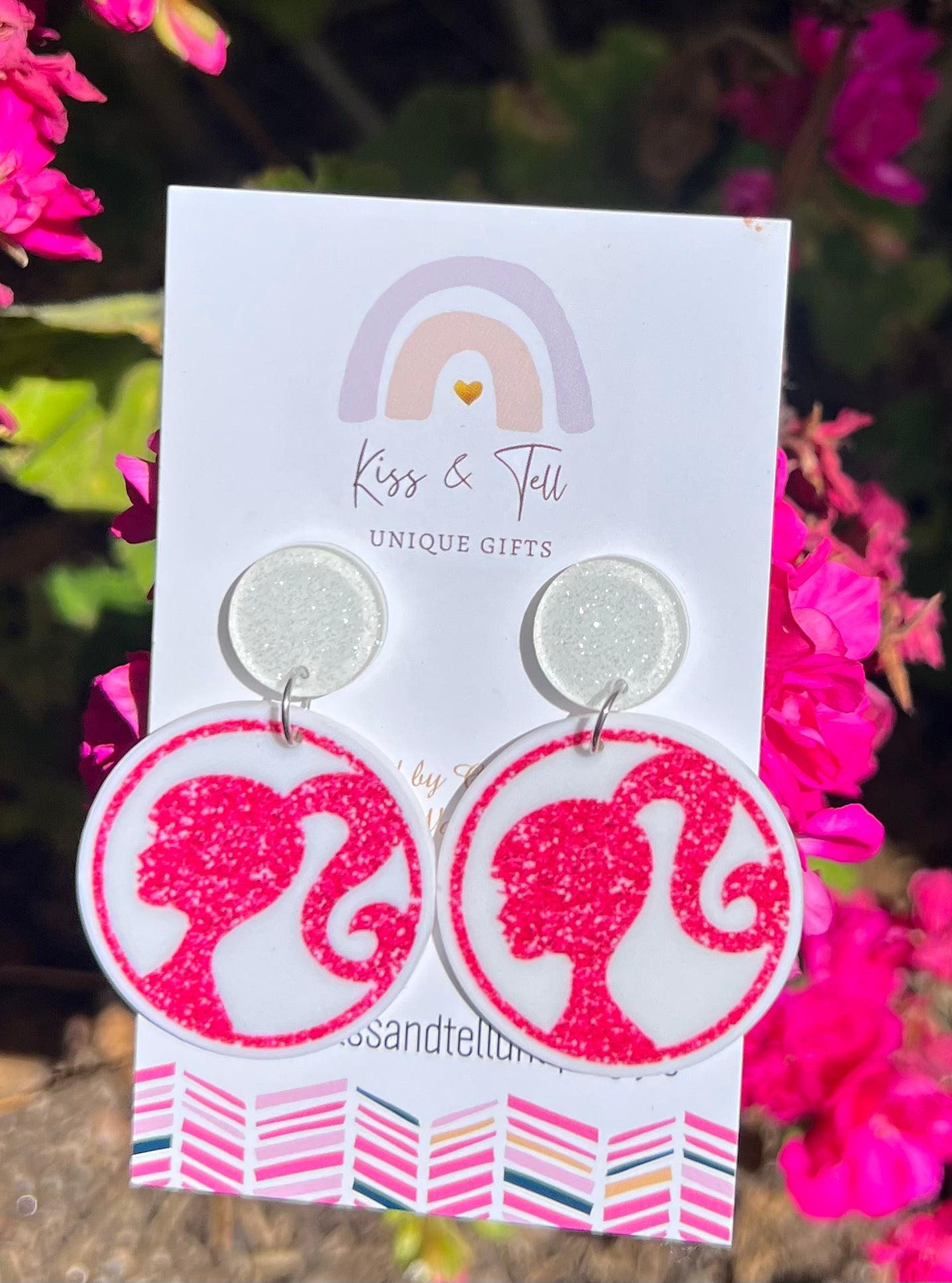 Barbie Circle Dangle Earrings