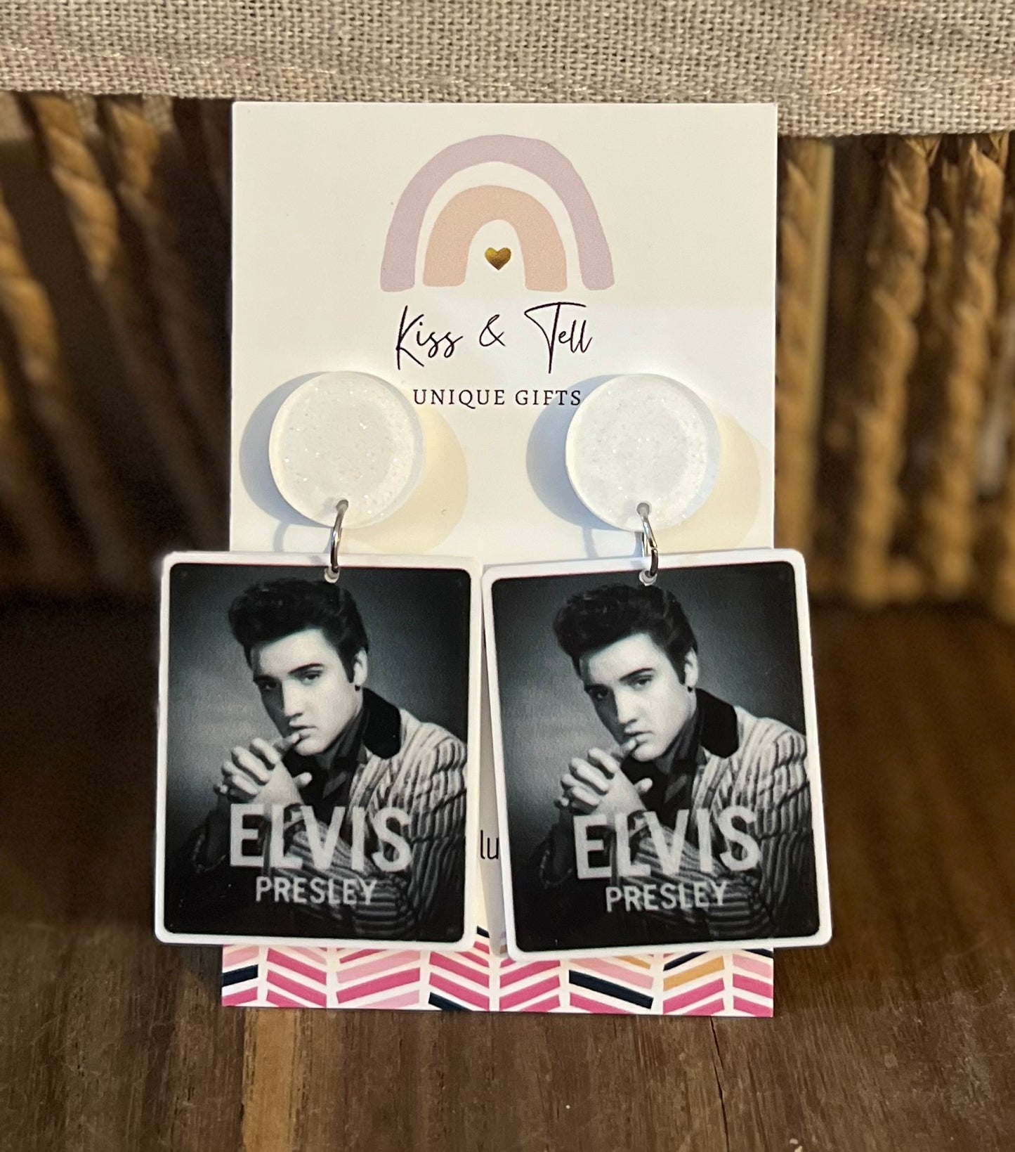 Elvis Dangle Earrings