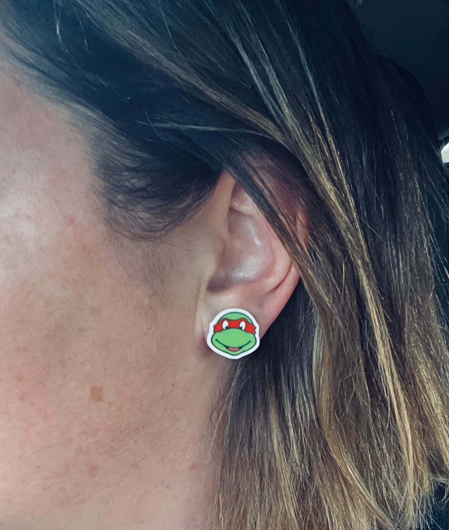 Ninja Turtle Stud Earrings