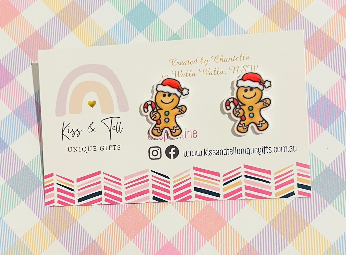 Christmas Characters (Larger) Stud Earrings