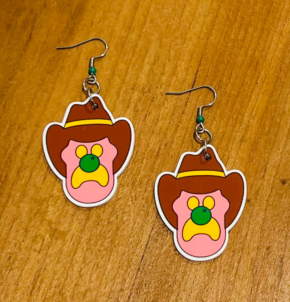 Bubble-O-Bill Dangle Earrings