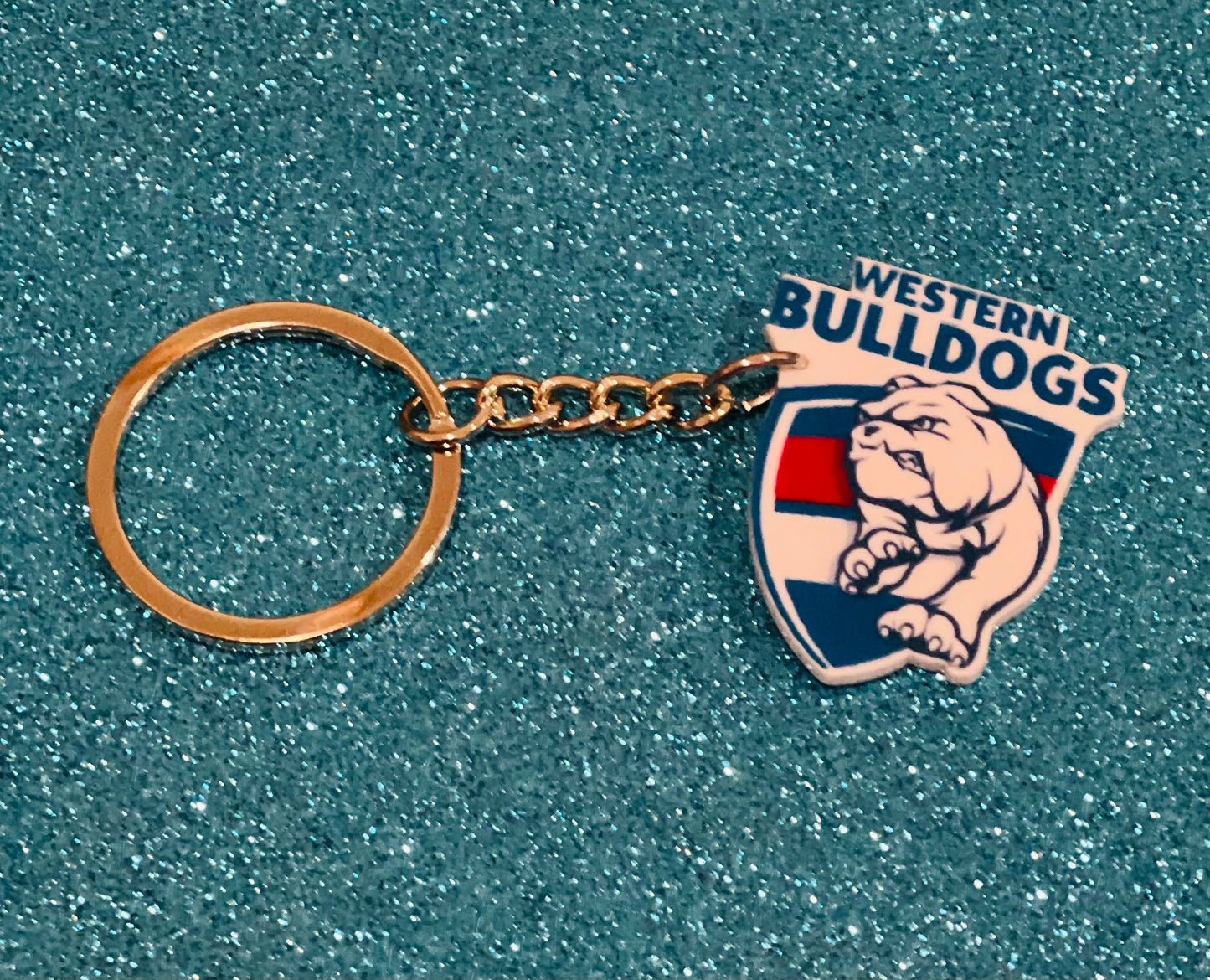 AFL Bulldogs Team Keyring