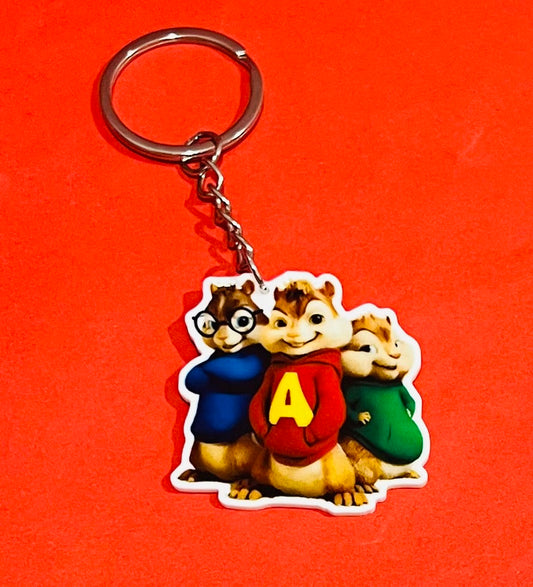 Alvin & Chipmunks Keyring