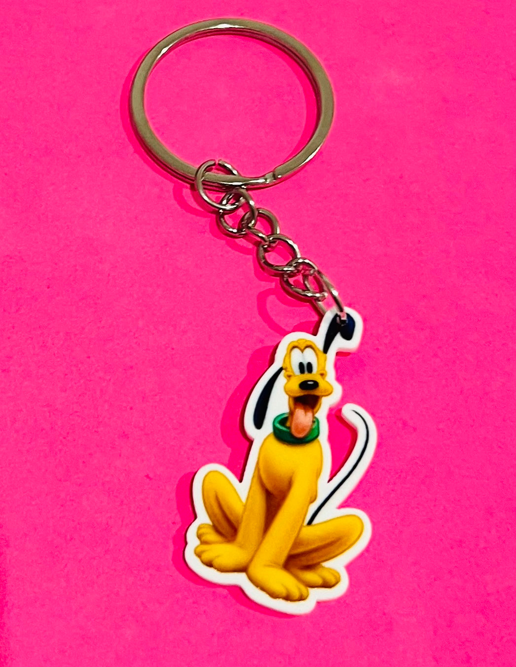 Pluto Dog Keyring